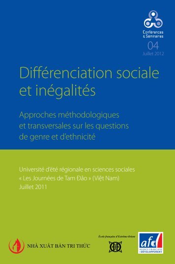 DiffÃ©renciation sociale et inÃ©galitÃ©s - Archives de l'Agence ...