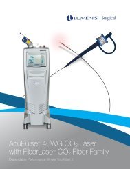 AcuPulseâ¢ 40WG CO2 Laser with FiberLase ... - Lumenis Surgical