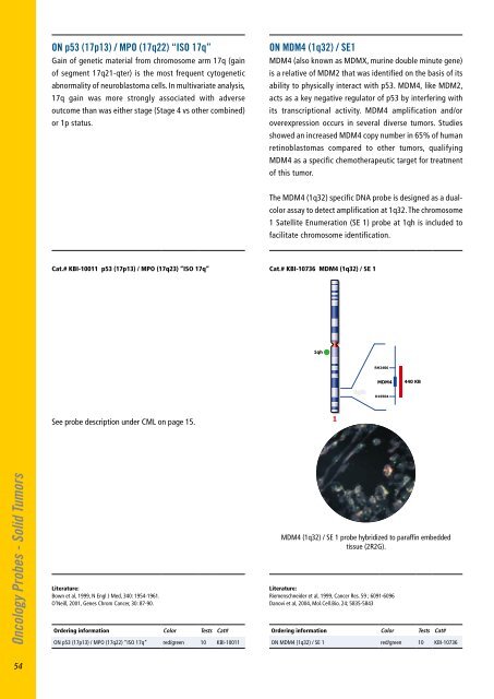 Oncology Probes