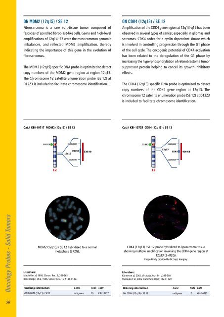 Oncology Probes