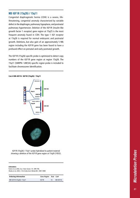 Oncology Probes