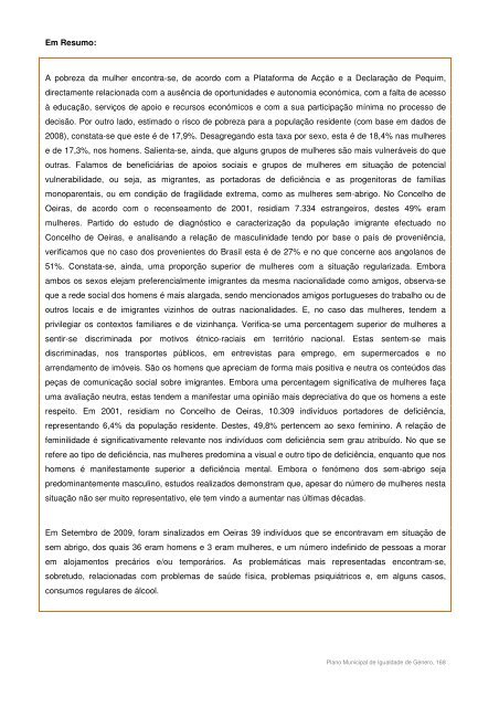 Plano Municipal para a Igualdade de Género - Câmara Municipal ...