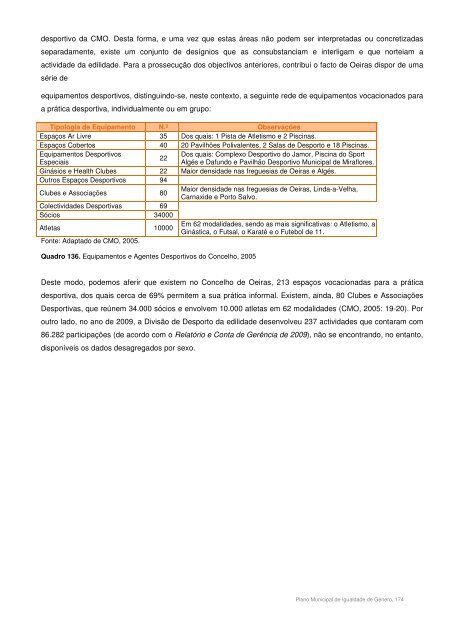 Plano Municipal para a Igualdade de Género - Câmara Municipal ...