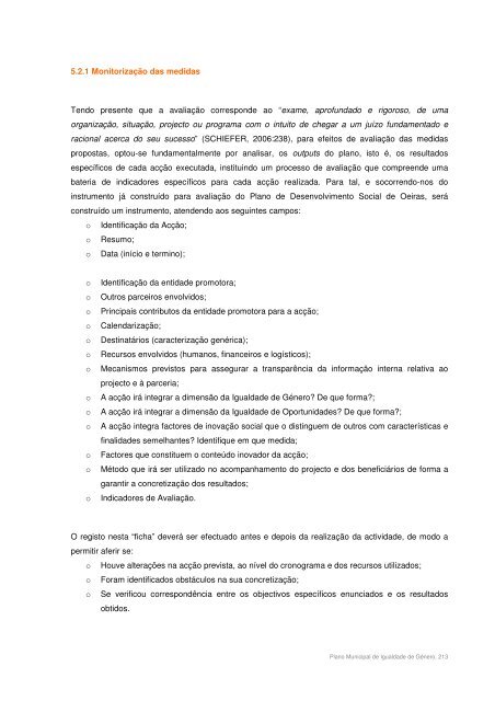 Plano Municipal para a Igualdade de Género - Câmara Municipal ...