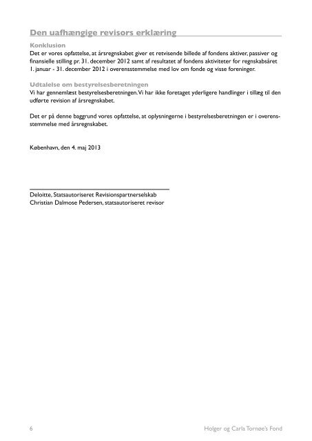 2012 Ã¥rsrapport for HCT-fonden - Leder - FDF