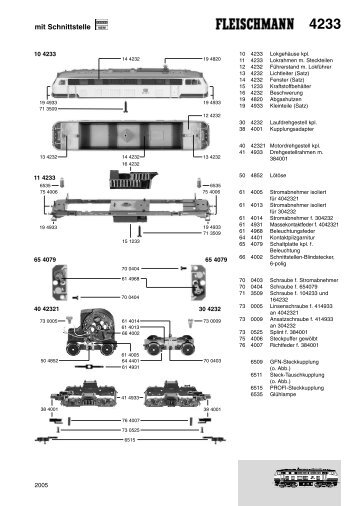 Fleischmann 4233/Vord - Fleischmann-HO