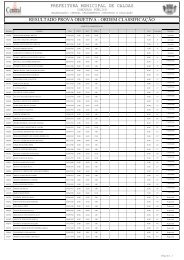 ClassificaÃ§Ã£o Provas Objetivas ApÃ³s Recursos - Libertas