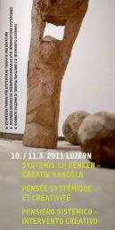 10. / 11.3. 2011 Luzern systemis.ch denken – kreativ ... - just-medical!