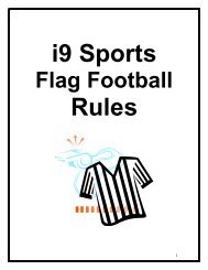 Flag Football - i9 Sports