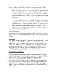 scope of work and special conditions of contract(scc) - GAIL