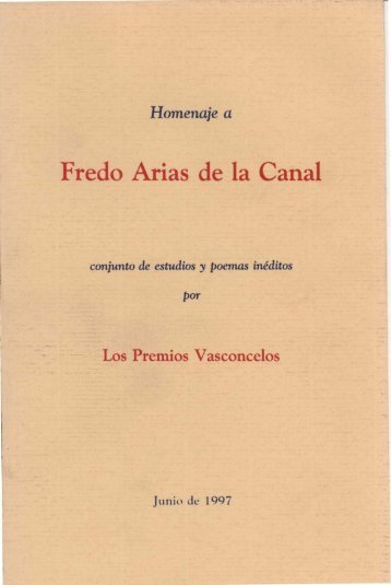 Los Premios Vasconcelos - Frente de AfirmaciÃ³n Hispanista