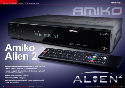 Amiko Alien 2 - TELE-satellite International Magazine