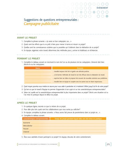 Conception d'ActivitÃ©s PÃ©dagogiques ... - Inforoute FPT