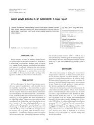 Large Vulvar Lipoma in an Adolescent: A Case Report - KoreaMed ...