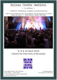 Balkan Trafik Festival - CEE Trust