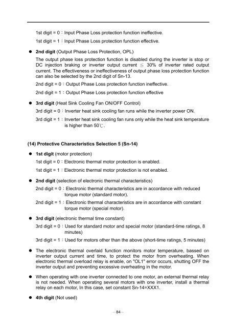 PA7300 Instruction Manual - TECO-Westinghouse Motor Company