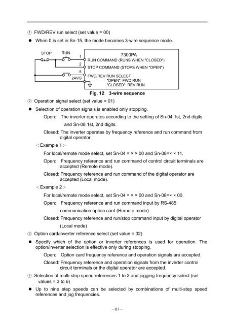 PA7300 Instruction Manual - TECO-Westinghouse Motor Company