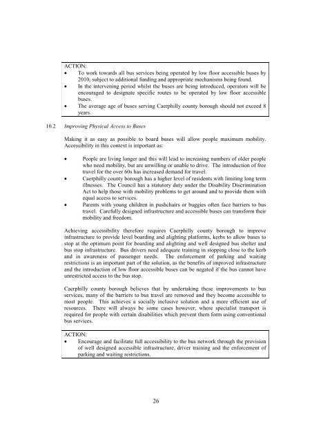 LOCAL BUS STRATEGY STRATEGAETH BWS LLEOL