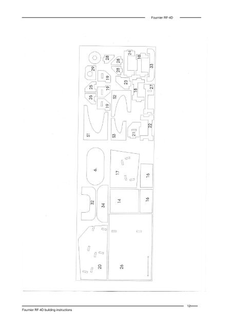 Building instructions Fournier RF-4D - Aero-naut