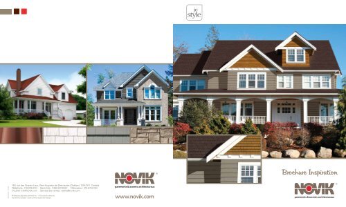 Brochure Inspiration - Novik