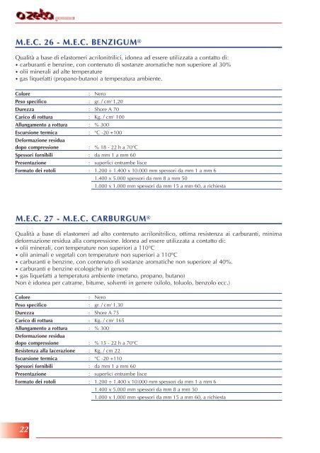 M.E.C. GUM - A ZETA Gomma