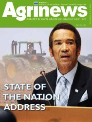 Agrinews November 2012 - Ministry of Agriculture