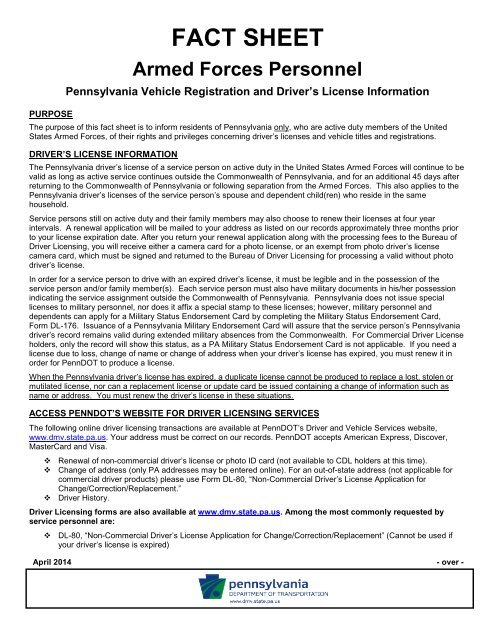 Penndot Non Driver Id Card