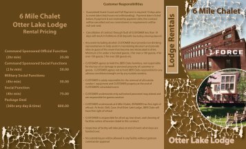 6 Mile Chalet Otter Lake Lodge