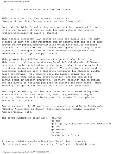 fortran machine learning