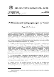 Problèmes de santé publique provoqués par l'alcool - Union des ...