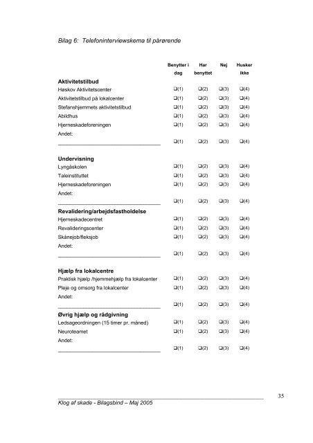 Læs bilag til rapporten (pdf-fil, 1,5 MB, åbner nyt vindue) - Aarhus.dk