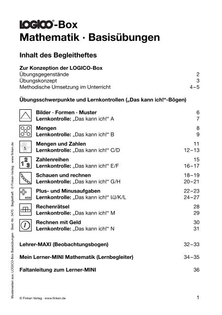 Logico-Box Basisübungen