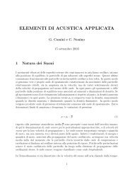 ELEMENTI DI ACUSTICA APPLICATA - diegm