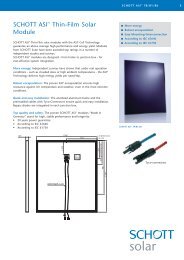 schott montageanleitung fÃ¼r polykristalline module - personal electric