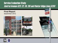 Final Report - Metrobus Studies