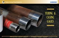 View the Tubing & Casing section of our catalog - Gagemaker