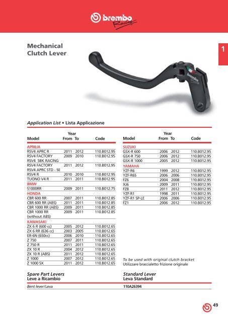 brembo racing 2012 moto