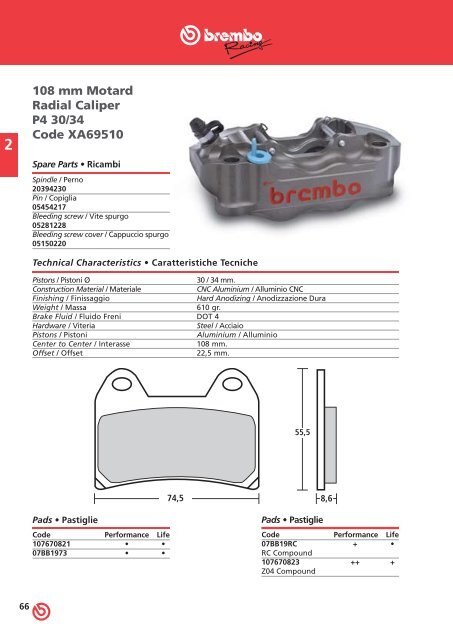 brembo racing 2012 moto