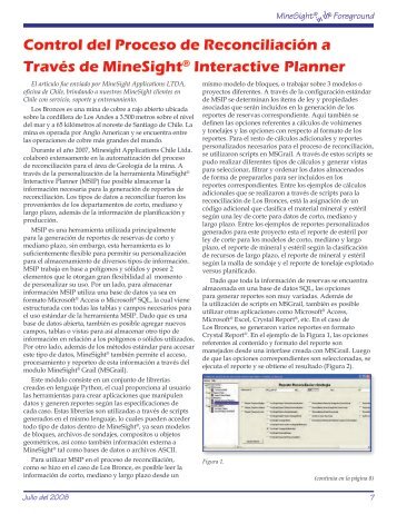 Control del Proceso de ReconciliaciÃ³n a TravÃ©s de ... - Mintec, Inc.