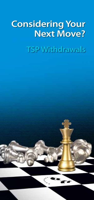Considering Your Next Move? TSP Withdrawals