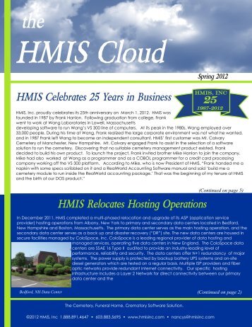 hmis newsletter winter spring 2012 final draft