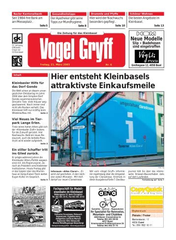 21. MÃ¤rz 2003 - Vogel Gryff