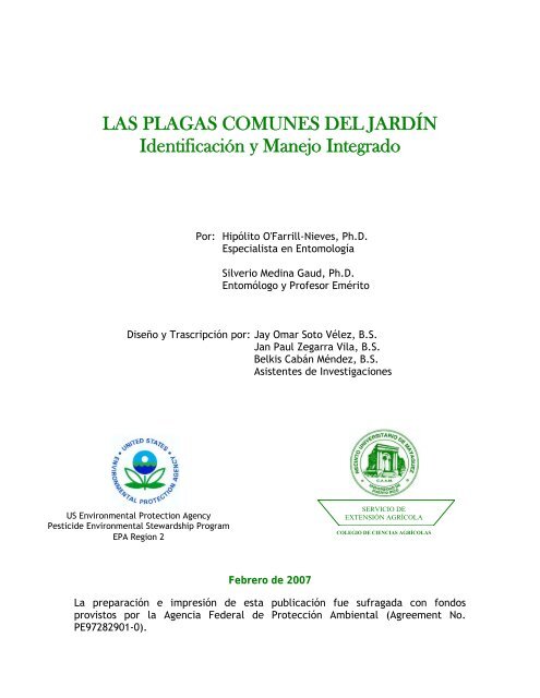 Las Plagas Comunes del JardÃ­n - UPRM