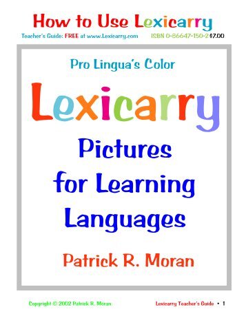 How to Use Lexicarry -Teacher G