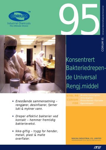 Konsentrert Bakteriedrepen- de Universal Rengj.middel - abema