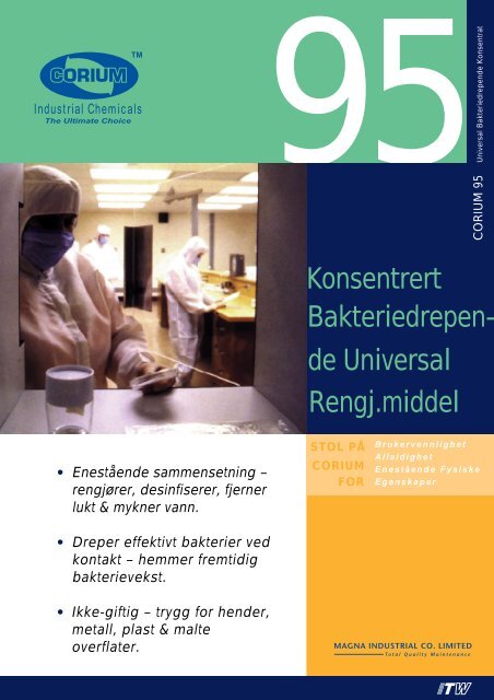 Konsentrert Bakteriedrepen- de Universal Rengj.middel - abema