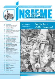 4. Insieme - Aprile 2011 - Diocesi di Andria