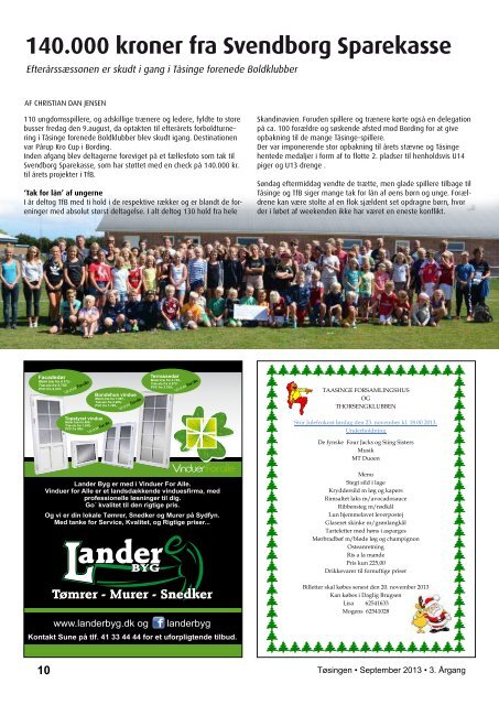 Download TÃSINGEN september 2013 - mitsvendborg