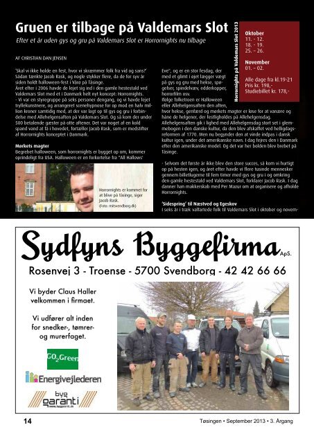 Download TÃSINGEN september 2013 - mitsvendborg