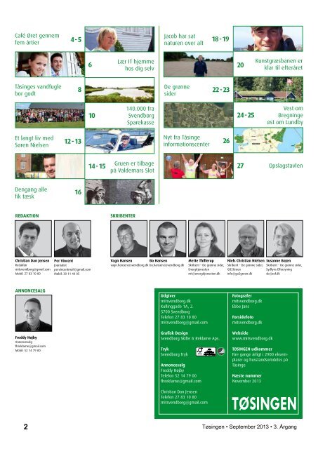 Download TÃSINGEN september 2013 - mitsvendborg
